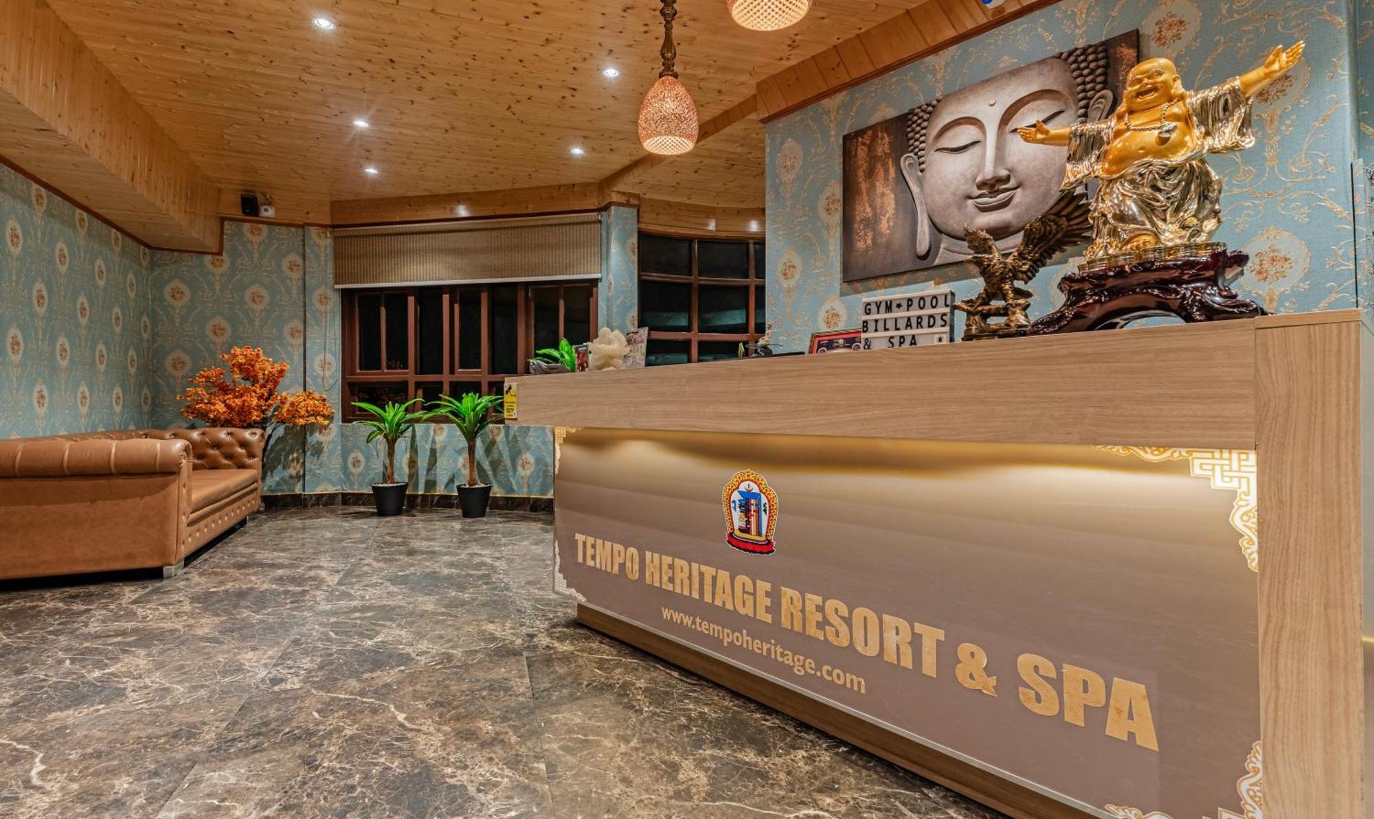 Tempo Heritage Resort & Spa 甘托克 外观 照片